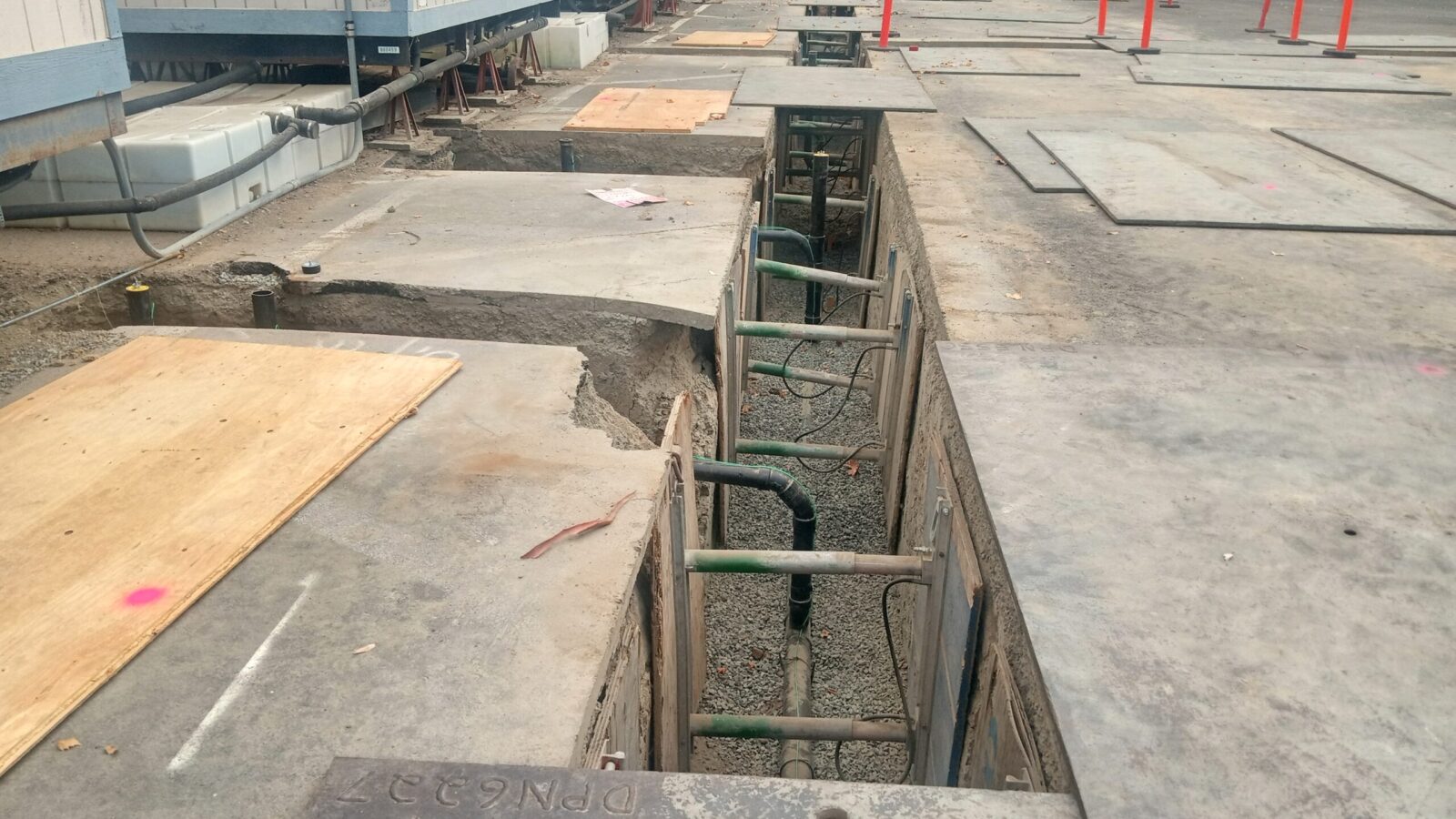 Site conditions evaluation PG&E substation Solano County California