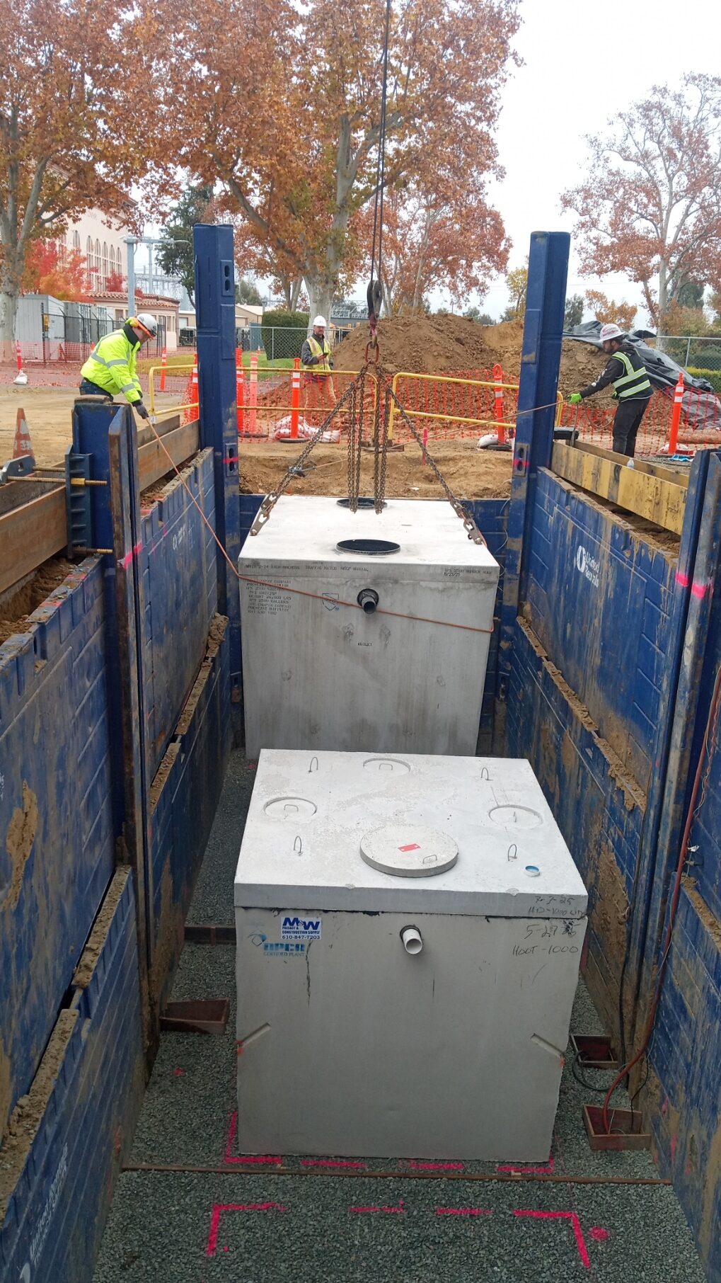 Hoot H1000AND commercial septic system installed and operational PG&E California