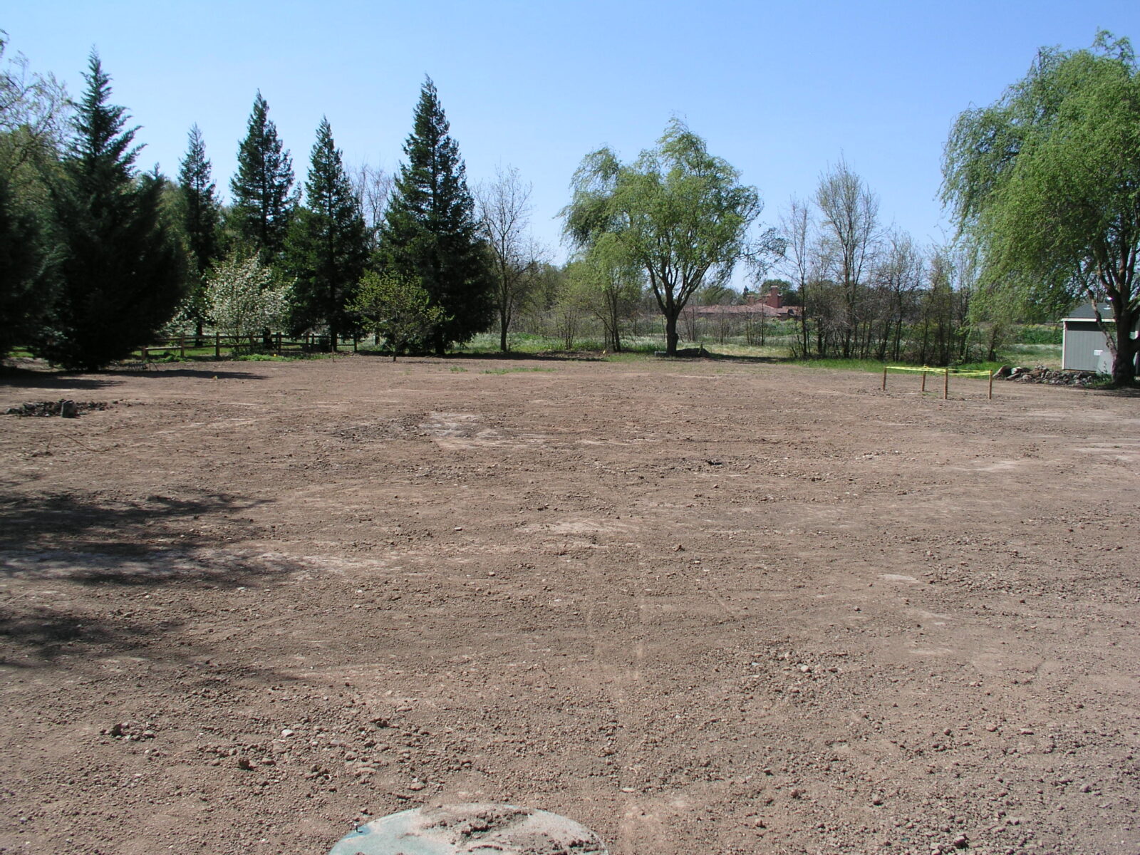 Completed Hoot H600 BNR advanced septic system Clarksburg Yolo County