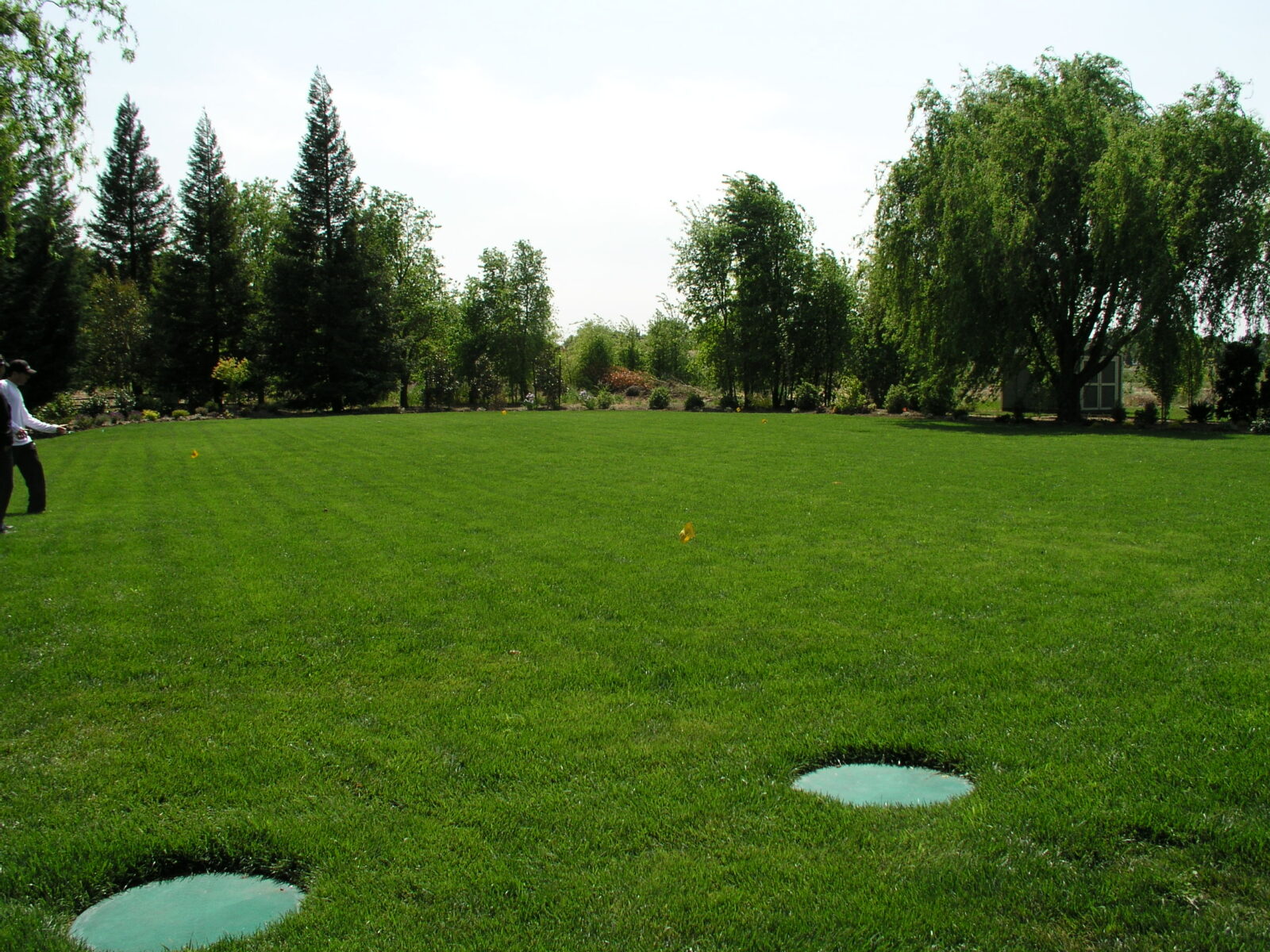 Hoot BNR system installed at California residential property with finished landscaping