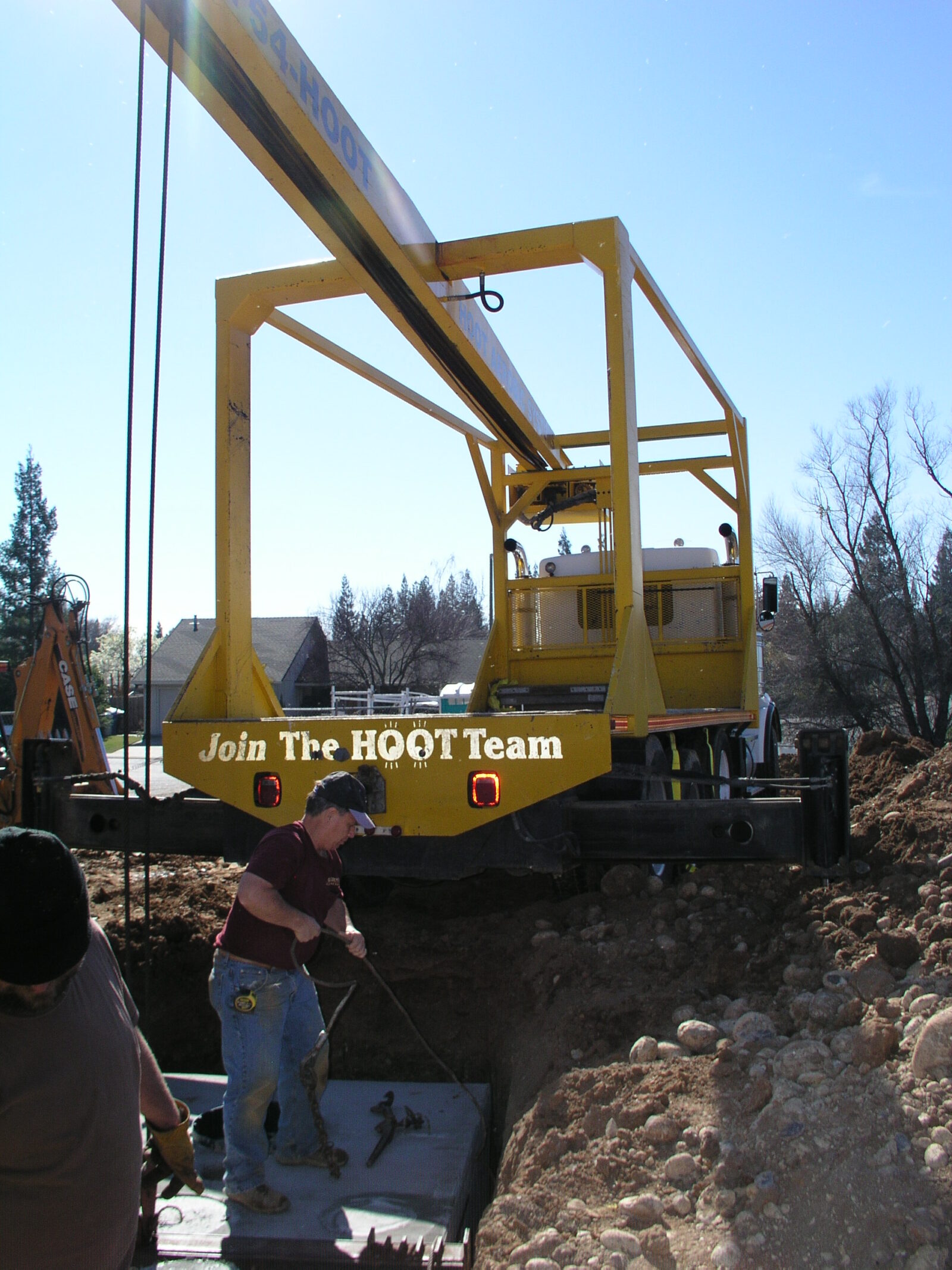 Finished Hoot septic system with landscaping Orangevale California