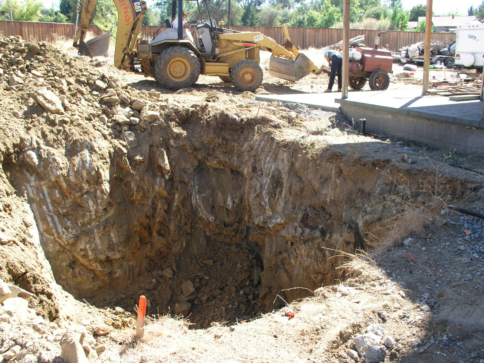 Hoot H600 tank installation construction Ophir Placer County California